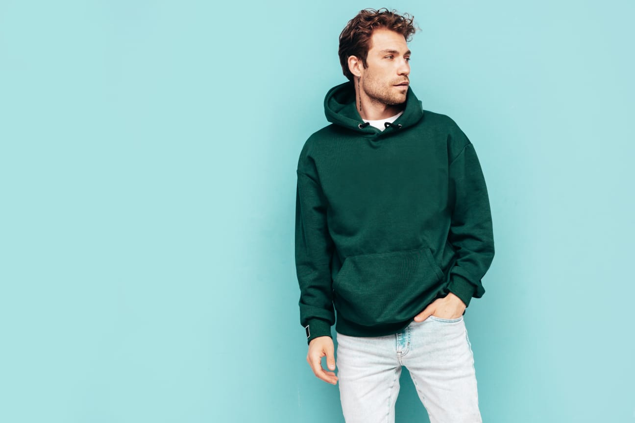Hoodie Vert Essentiel – Sweat Unisexe Tendance Homme & Femme