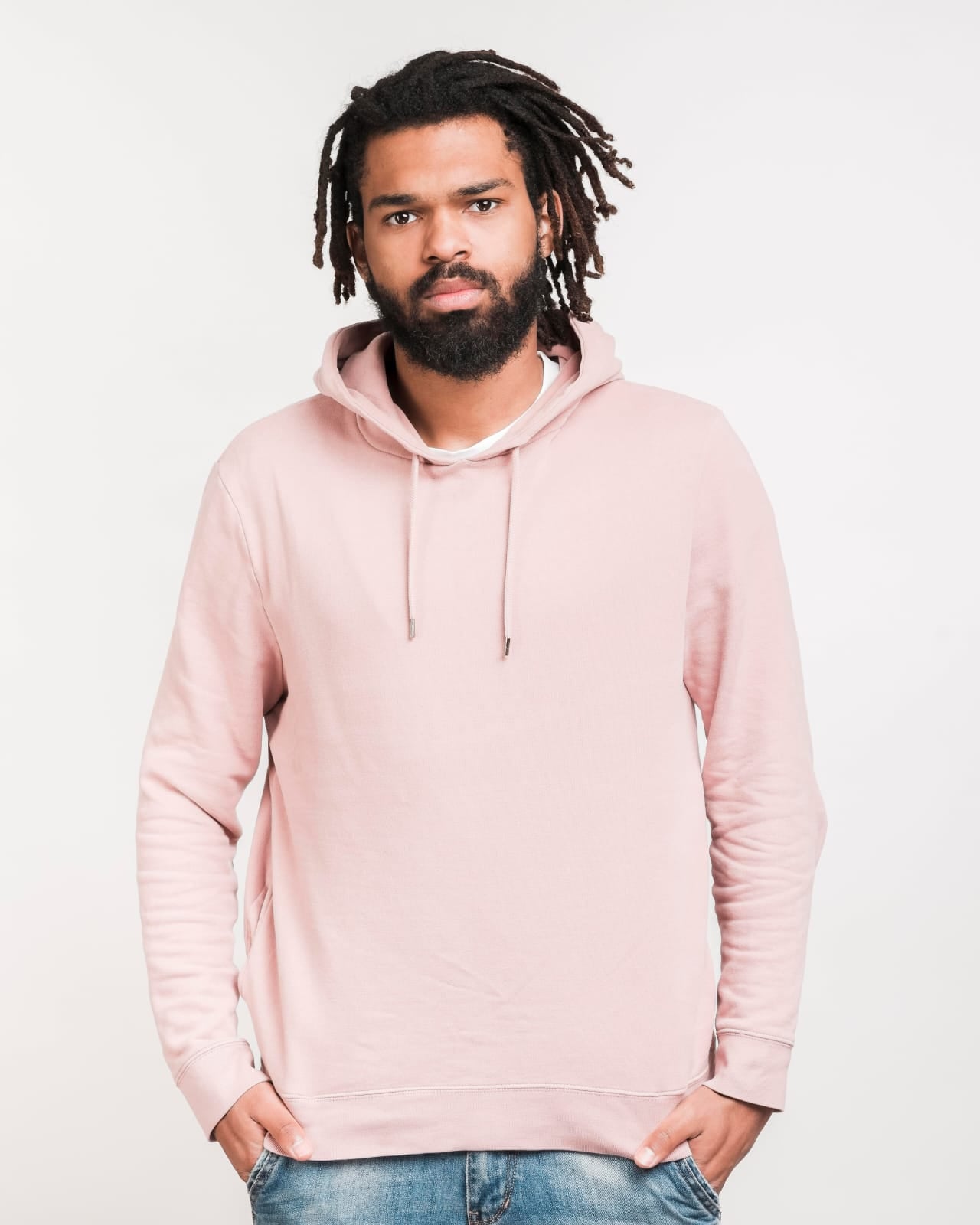 Hoodie Rose Essentiel – Sweat Unisexe Tendance Homme & Femme