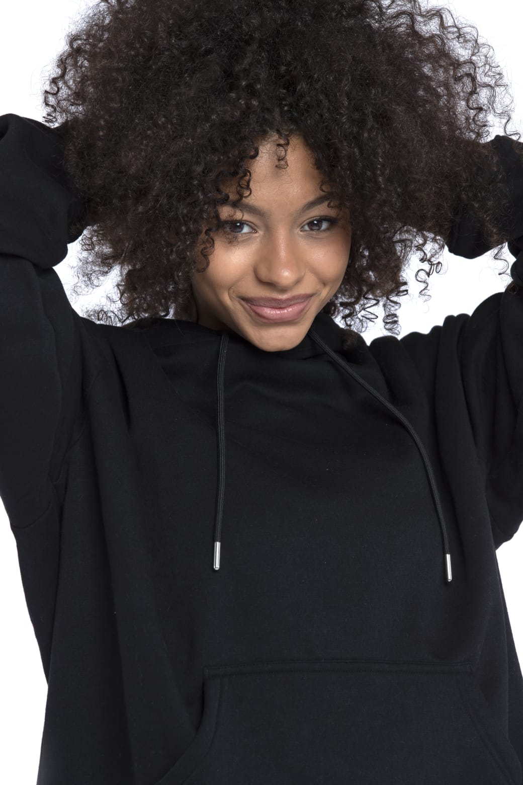 Hoodie Noir Essentiel – Sweat Unisexe pour Homme & Femme